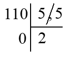 Đặt tính rồi tính. 11 : 5,5 (ảnh 1)