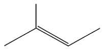 Alkene là những hydrocarbon mạch hở, chỉ chứa các liên kết đơn và một liên kết đôi C = C trong phân tử, có công thức chung CnH2n (n ≥ 2). Cho công thức cấu tạo một alkene sau:   a) Công thức phân tử của alkene là: C5H10. b) Alkene này có đồng phân hình học do có liên kết đôi. c) Danh pháp thay thế của alkene là: 2 – methylbut – 2 – ene. d) Ở điều kiện thường, hợp chất này ở thể khí. (ảnh 1)