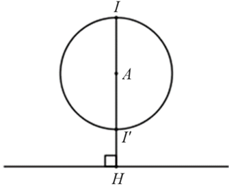 Trong không gian với hệ trục \[Oxyz,\] cho mặt cầu  và mặt phẳng \(\left( P \right):2x - 2y - z + 9 = 0\). Tìm điểm \[I\] trên mặt cầu \(\left( S \right)\) sao cho khoảng cách từ \(I\) đến \(\left( P \right)\) lớn nhất.  (ảnh 1)