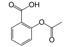 Aspirin được sử dụng để hạ sốt và giảm đau nhẹ đến trung bình do tình trạng đau nhức cơ, răng, cảm lạnh đau đầu và sưng tấy do viêm khớp. Aspirin có công thức cấu tạo như sau:   a. Aspirin là hợp chất đa chức. b. Aspirin có 1 nhóm – OH alcohol. c. Oxygen chiếm khoảng 35,6% khối lượng aspirin. d. Công thức phân tử của asprin là C9H8O4. (ảnh 1)