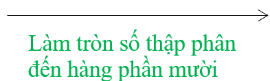 Làm tròn các số thập phân đến hàng phần mười.  • Các số: 27,309; 27,318; 27,326; 27,335; 27,347 có chữ số hàng phần trăm bé hơn 5. (ảnh 3)