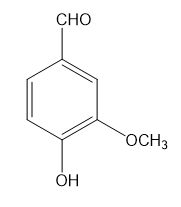 Vanillin có mùi hương ngọt ngào đặc trưng giúp tăng thêm độ thơm cho món ăn. Công thức cấu tạo của vanillin là   Để định lượng một mẫu vanillin, người ta làm như sau: Hoà tan 0,120 gam mẫu trong 20 mL ethanol 96% và thêm 60 mL nước cất, thu được dung dịch X. Biết X phản ứng vừa đủ với 7,82 mL dung dịch NaOH nồng độ 0,1 M và tạp chất trong mẫu không phản ứng với NaOH. Hãy tính % khối lượng vanillin trong mẫu vanillin trên. (ảnh 1)