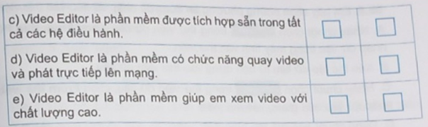 Đánh dấu X vào cột Đúng/Sai tương ứng. (ảnh 2)