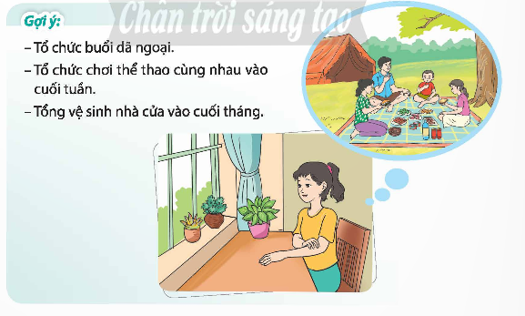 Thiết kế các hoạt động chung trong gia đình. (ảnh 1)