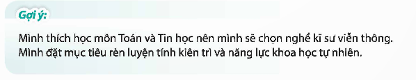 Chia sẻ mục tiêu phát triển bản thân theo định hướng nghề nghiệp. (ảnh 1)