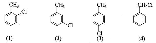 Hợp chất A là dẫn xuất monochloro của alkylbenzene (B). Phân tử khối của A bằng 126,5. (a) Tìm công thức phân tử và viết công thức cấu tạo có thể có của A. (b) Chất A có phản ứng thủy phân khi đun nóng với dung dịch NaOH, tạo ra chất E có mùi thơm, có khả năng hòa tan nhiều chất hữu cơ, ức chế sự sinh sản của vi khuẩn nên được dùng nhiều trong công nghiệp sản xuất mĩ phẩm. Tìm công thức cấu tạo đúng của A. Viết phương trình hóa học. (ảnh 1)