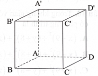 Cho hình lập phương \(ABCD.{A^\prime }{B^\prime }{C^\prime }{D^\prime }.\) Số đo góc nhị diện \(\left[ {{C^\prime },{\rm{AB}},{\rm{C}}} \right]\) bằng (ảnh 1)