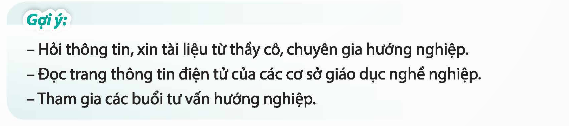 Thảo luận cách tìm hiểu về hệ thống cơ sở giáo dục nghề nghiệp. (ảnh 1)