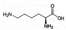 Lysine (Lys) có công thức cấu tạo như hình bên. Thêm dung dịch acid HCl (dư) vào ống nghiệm đựng dung dịch Lys, sau đó đặt ống nghiệm vào trong điện trường. Khi đó, Lys    (ảnh 1)