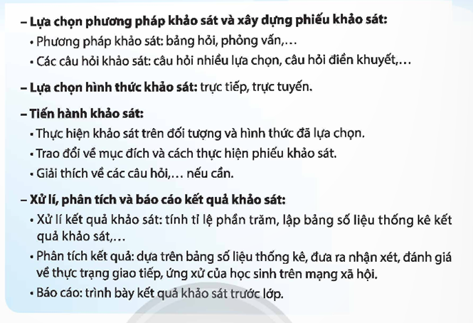 Trao đổi về cách thực hiện đề tài khảo sát thực trạng giao tiếp của học sinh trên mạng xã hội (ảnh 2)