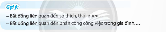 Thảo luận về những bất đồng có thể xảy ra trong quan hệ gia đình. (ảnh 1)