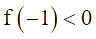  Cho hàm số y = f(x) có f(-1) < 0 (ảnh 1)