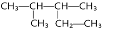 Hydrocarbon X có công thức cấu tạo:    Số nguyên tử carbon và số nhánh trong mạch chính của X là: A. 4 carbon và 2 nhánh.		B. 5 carbon và 2 nhánh. C. 5 carbon và 1 nhánh.		D. 4 carbon và 1 nhánh. (ảnh 1)