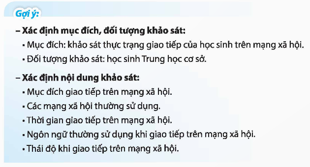 Trao đổi về cách thực hiện đề tài khảo sát thực trạng giao tiếp của học sinh trên mạng xã hội (ảnh 1)