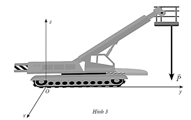 Một robot cắt dây đã di chuyển một lực P = (0; 0; −150) (đơn vị: N) theo độ dời d = (0; −8; −10) (đơn vị: m). Tính công sinh bởi lực P khi thực hiện độ dời nói trên. (ảnh 1)