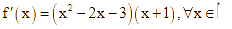  Cho hàm số y = f(x) có f(-1) < 0 (ảnh 2)