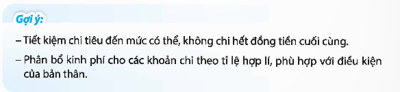 Chia sẻ bài học rút ra sau khi thực hành xây dựng ngân sách cá nhân hợp lí. (ảnh 1)