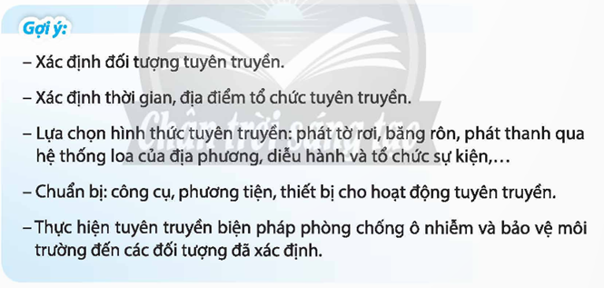 Tuyên truyền biện pháp phòng chống ô nhiễm và bảo vệ môi trường. (ảnh 1)