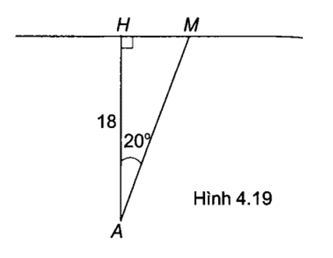 Một cầu thủ đứng cách khung thành 18 m, đá quả bóng sát mặt đất, nghiêng một (ảnh 1)