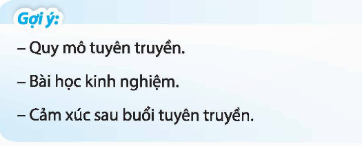 Chia sẻ kết quả tuyên truyền biện pháp phòng chống ô nhiễm và bảo vệ môi trường đến người dân ở địa phương. (ảnh 1)