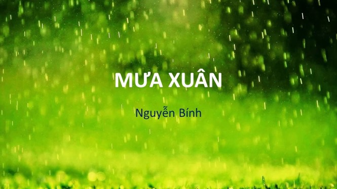 Hãy chuyển bài viết về phong vị dân gian trong bài Việt Bắc (Tố Hữu) và bài Mưa xuân (Nguyễn Bính) thành bài trình chiếu PowerPoint và trình bày trước lớp hoặc trong tổ / nhóm. (ảnh 2)