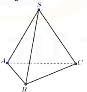 Cho hình chóp  S . A B C . Tổng của hai vectơ  −→ S A  và  −−→ A B  là (ảnh 1)