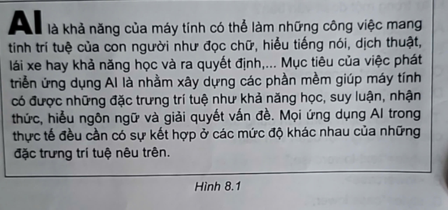 Hãy mô tả các bước định dạng để được một đoạn văn bản trên web như Hình 8.1. (ảnh 1)