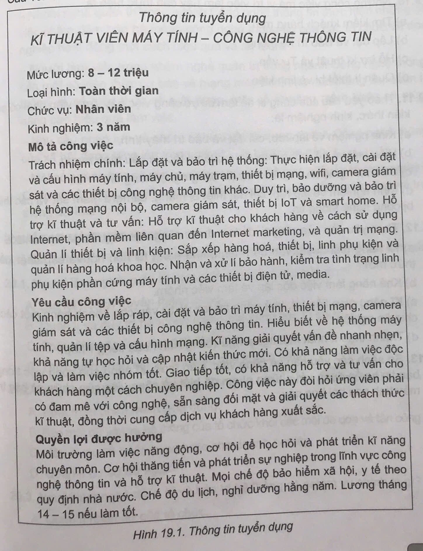 Kĩ năng giao tiếp trong nghề sửa chữa và bảo trì máy tính đóng vai trò như thế nào đối với người làm nghề này?  A. Không (ảnh 1)