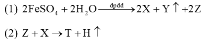 Cho 2 phản ứng sau:(1) (2) Cho các phát biểu sau về 2 phản ứng trên:Có bao nhiêu phát biểu là đúng? (ảnh 1)