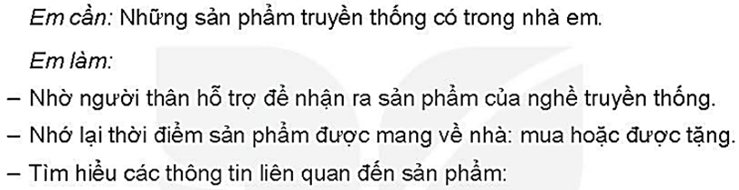 Tìm những sản phẩm truyền thống lâu đời của địa phương có trong nhà em (ảnh 1)