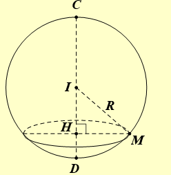 Cho mặt cầu \(\left( S \right)\) có tâm \(I\). Mặt phẳng \(\left( \alpha  \right)\) không đi qua \(I\) cắt mặt cầu \(\left( S \right)\) theo một đường tròn có chu vi \(16\pi {\rm{cm}}\). Biết đường kính \(CD\) của \(\left( S \right)\) vuông góc với \(\left( \alpha  \right)\) tại \(H\) và \(CH = 16{\rm{\;cm}}\) (điểm \(I\) nằm giữa \(C\) và \(H\)). Diện tích mặt cầu \(\left( S \right)\) bằng bao nhiêu? 	A. \(400\pi {\rm{c}}{{\rm{m}}^2}\).	B. \(640\pi {\rm{c}}{{\rm{m}}^2}\).	C. \(160\pi {\rm{c}}{{\rm{m}}^2}\).	D. \(800\pi {\rm{c}}{{\rm{m}}^2}\). (ảnh 1)