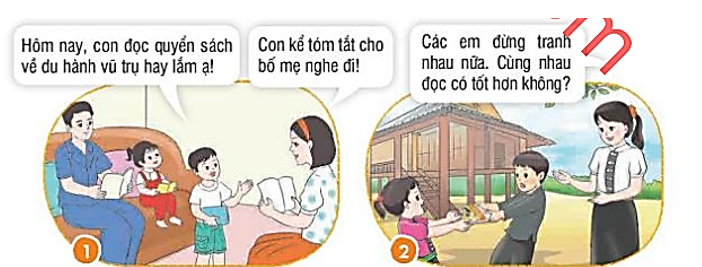 1. Trình bày các cách tạo sự gắn kết yêu thương giữa những người thân trong gia đình (ảnh 1)