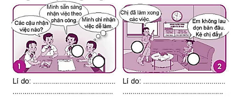 Vẽ 😊 vào ô chỉ lời nói, việc làm em đồng tình, vẽ ☹ vào ô chỉ lời nói, việc làm em không đồng (ảnh 1)