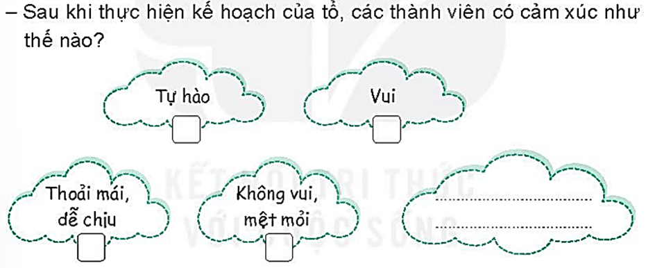 Lập kế hoạch giữ gìn trường học xanh, sạch, đẹp  1. Hãy viết  Lập kế hoạch và trả lời câu hỏi (ảnh 2)