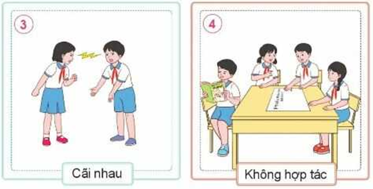 Ứng xử trong quan hệ bạn bè 1. Nhận diện vấn đề thường xảy ra trong quan hệ bạn bè. - Thảo luận về những vấn đề (ảnh 2)