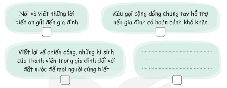 Trao Cùng người thân tìm hiểu thêm về gia đình thương binh, liệt sĩ hoặc người có công với cách mạng ở địa phương (ảnh 2)