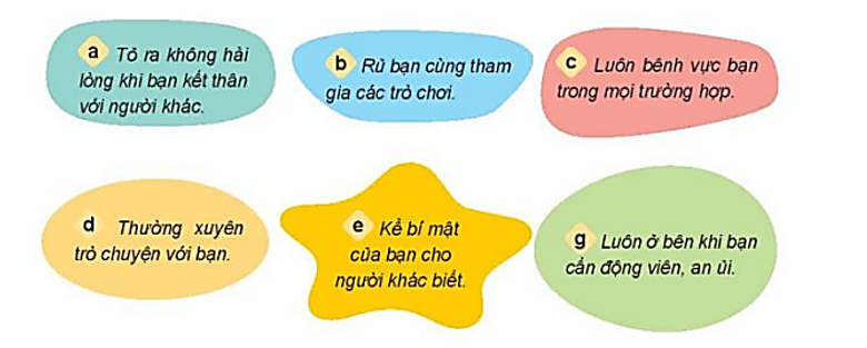 Em lựa chọn cách nào để duy trì quan hệ bạn bè? Vì sao? (ảnh 1)