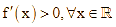 Cho hàm số y  f(x) có đạo hàm f'(x) = x^2 + 1 với mọi x thuộc R (ảnh 3)