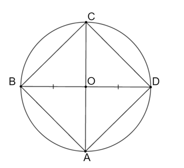 Cho O là trung điểm của đoạn thẳng AB.  a) Tìm một phép quay biến điểm A thành điểm (ảnh 1)