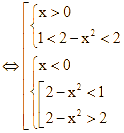 Hàm số y = f(2 - x^2) đồng biến trên khoẳng nào trong các (ảnh 2)