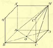 Cho hình lập phương \(ABCD.{A^\prime }{B^\prime }{C^\prime }{D^\prime }\) có diện tích tam giác \(AC{D^\prime }\) bằng \({a^2}\sqrt 3 \). Tính thể tích \(V\) của hình lập phương. 	A. \(V = 3\sqrt 3 {a^3}\).	B. \(V = 2\sqrt 2 {a^3}\).	C. \(V = {a^3}\).	D. \(V = 8{a^3}\). (ảnh 1)