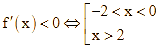 Hàm số y = f(x^2 - 2) nghịch biến trên khoảng nào dưới đây (ảnh 1)