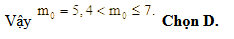  Cho hàm số y = x^4 - mx^2 + m Biết rằng khi m = m0 (ảnh 2)