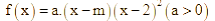  Cho hàm số bậc ba f(x) = ax^3 + bx^2 + cx + d (ảnh 2)