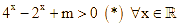 y = log2 (4^x - 2^x + m) có tập xác định (ảnh 2)