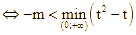 y = log2 (4^x - 2^x + m) có tập xác định (ảnh 5)