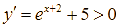 Cho hàm số y = e^(x + 2) + 5x - m với  (ảnh 1)