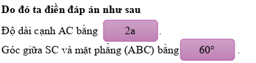 Khối chóp S.ABC có SA vuông góc (ABC) (ảnh 2)