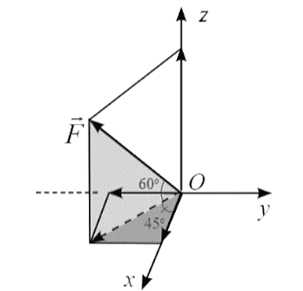 Người ta kéo vật nặng bằng một lực vecto F (ảnh 1)