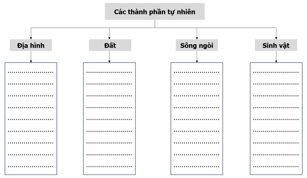 Hoàn thành thông tin về biểu hiện của thiên nhiên nhiệt đới ẩm gió mùa ở nước ta thông qua các (ảnh 1)